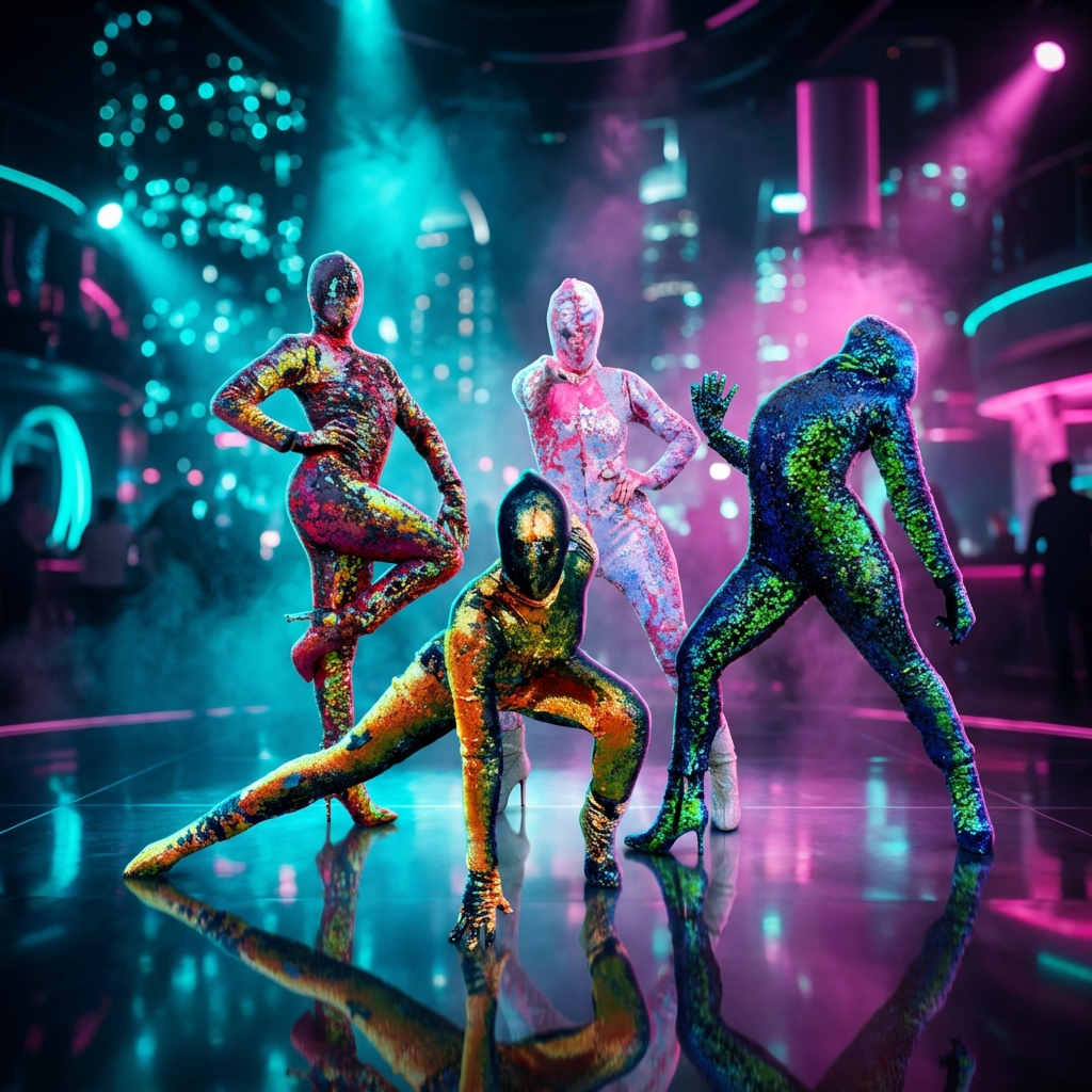 COSMIC GIRLS — Roaming performer, Performance Lab Ibiza